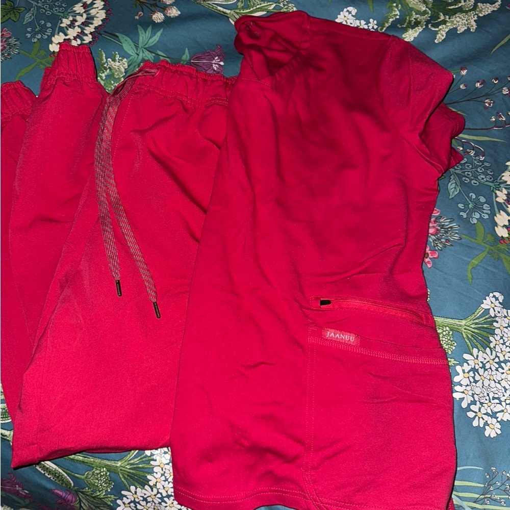 Jaanuu Electric Magenta Top and Bottom set